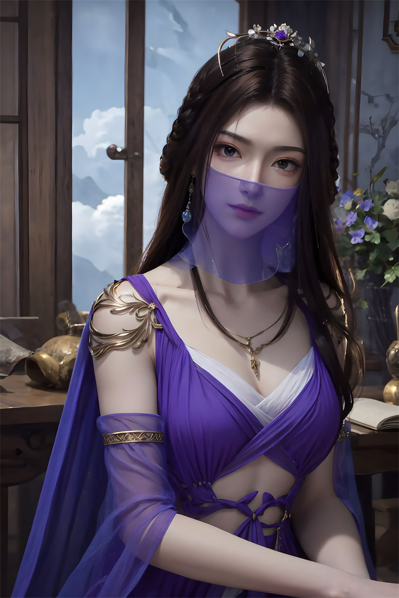 [无圣光] [第二十二期] [凡人修仙传] [紫灵 · 系列八] 原版紫色壁纸 [16P]