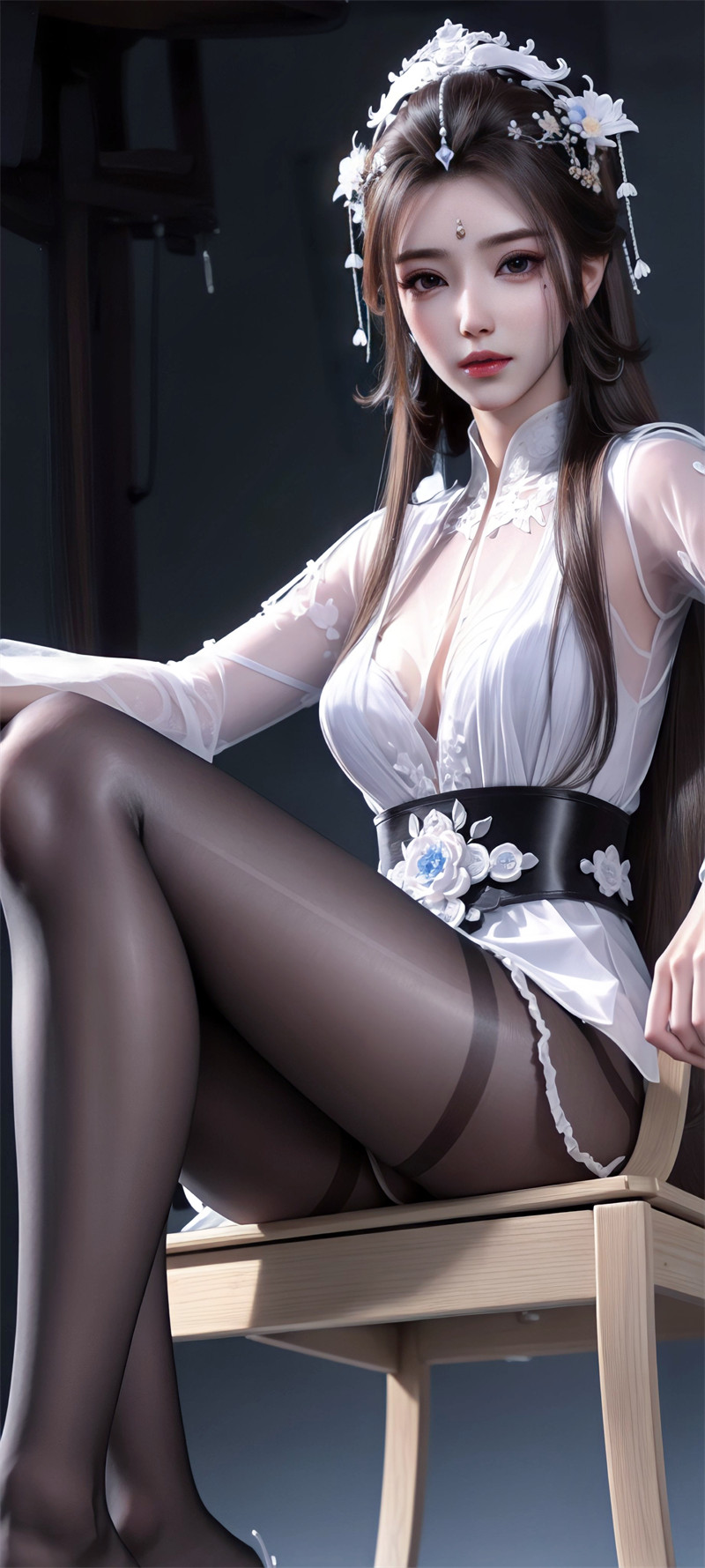 [第二百五十三期] [少年白马] [玥瑶 · 系列十] 长腿黑丝 [33P]
