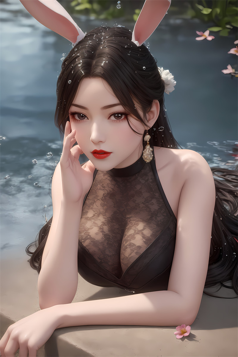 [第一百零二期] [百炼成神] [陆老板 · 系列二] 巨乳兔女郎 [34P]
