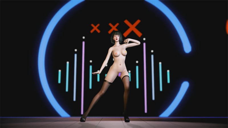 [第八期] [4K] [舞摇] 短发黑丝美女劲舞诱惑