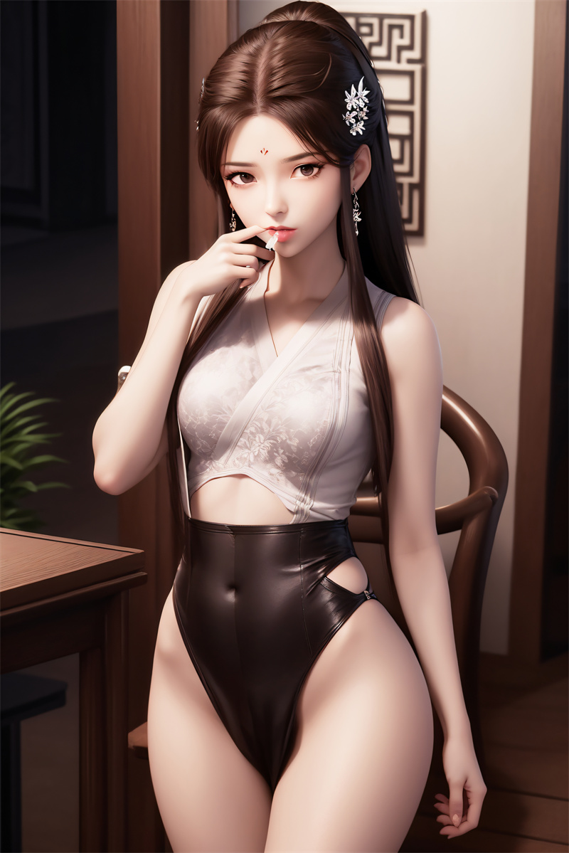 [第八百八十七期] [赘婿] [苏檀儿 · 系列一] 制服黑丝 [76P]