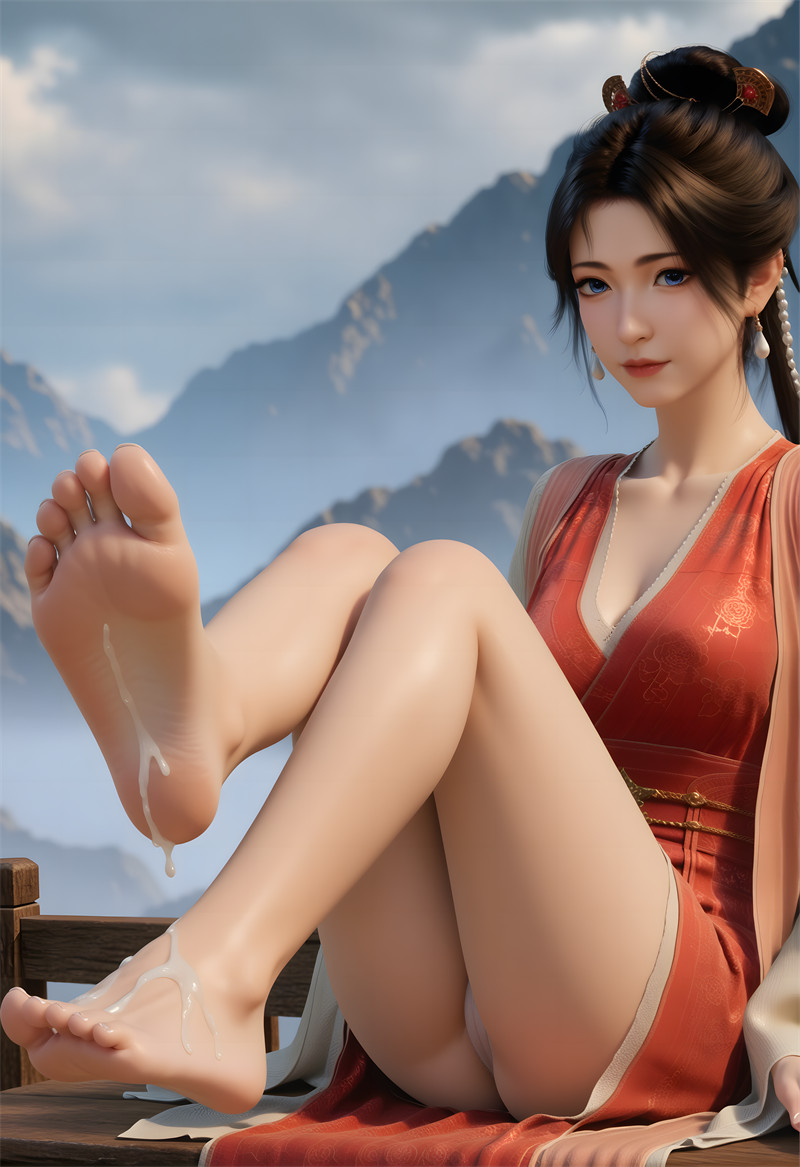 [第3860期] [凡人修仙传] [慕沛灵 · 系列二十八] 玉足 [73P]