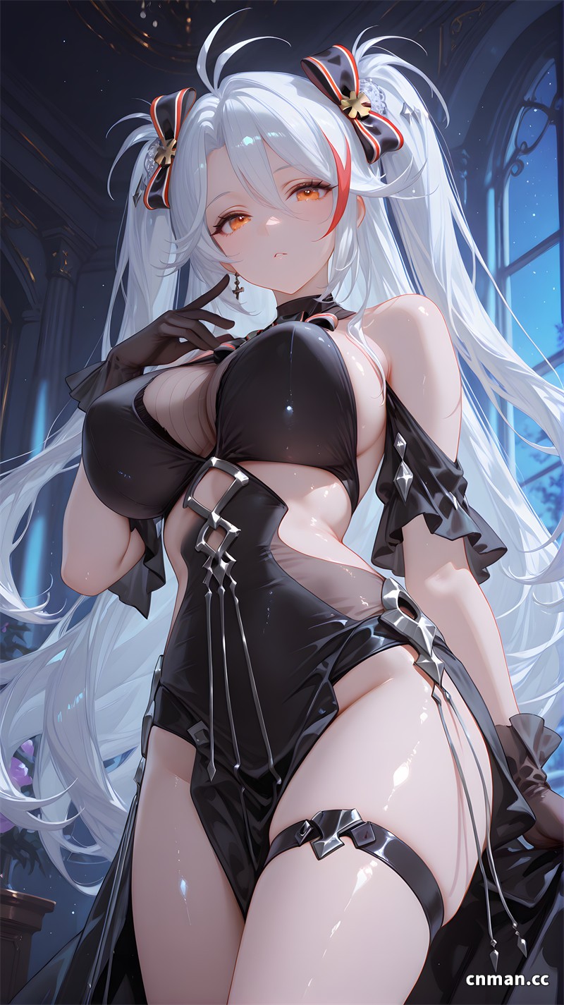 [第609期] [碧蓝航线] [欧根亲王] 制服黑丝 [163P]