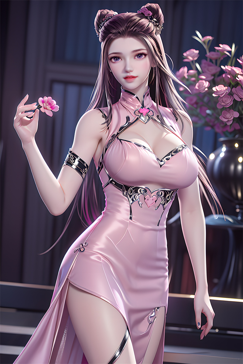 [第八百八十期] [斗罗大陆] [朱竹清 · 系列六] 旗袍 [20P]