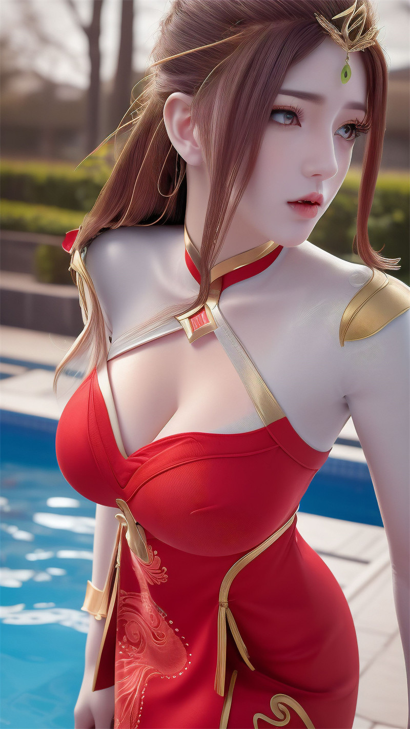 [第五百九十三期] [完美世界] [红凰 · 系列六] 泳池 [31P]