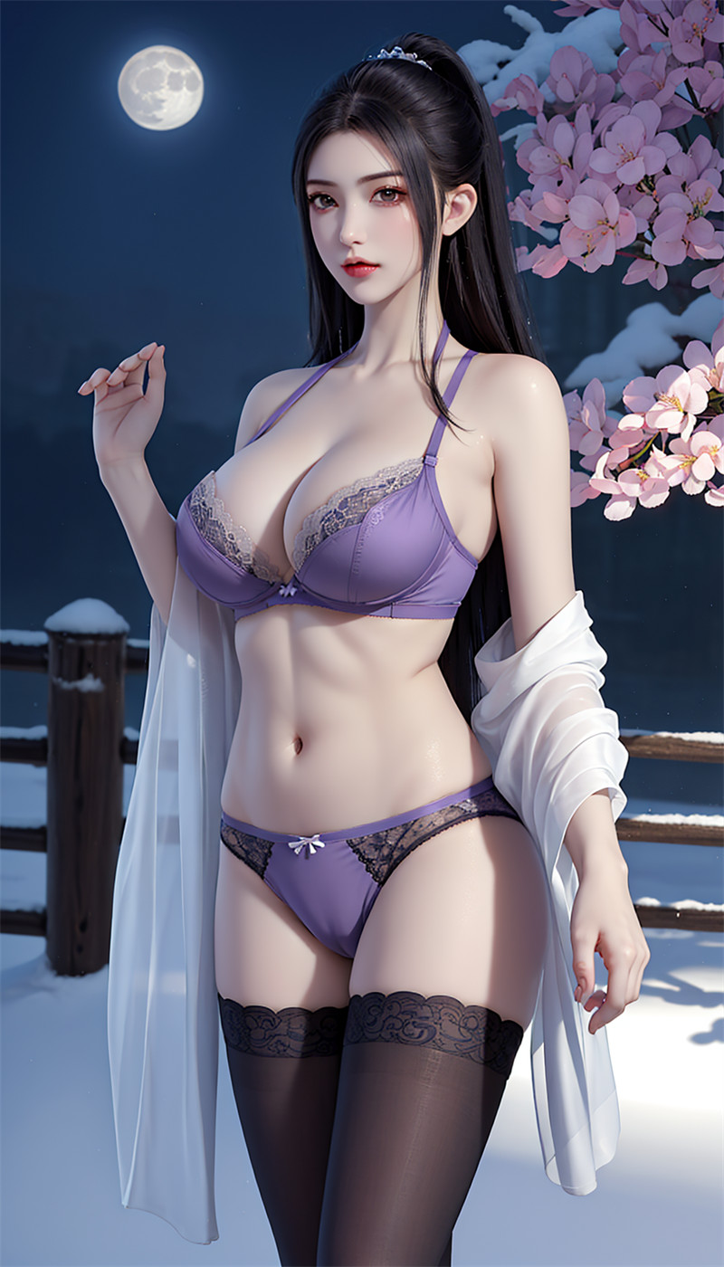 [第四百三十六期] [永生] [方清雪 · 系列七] 紫色内衣丝袜 [42P]