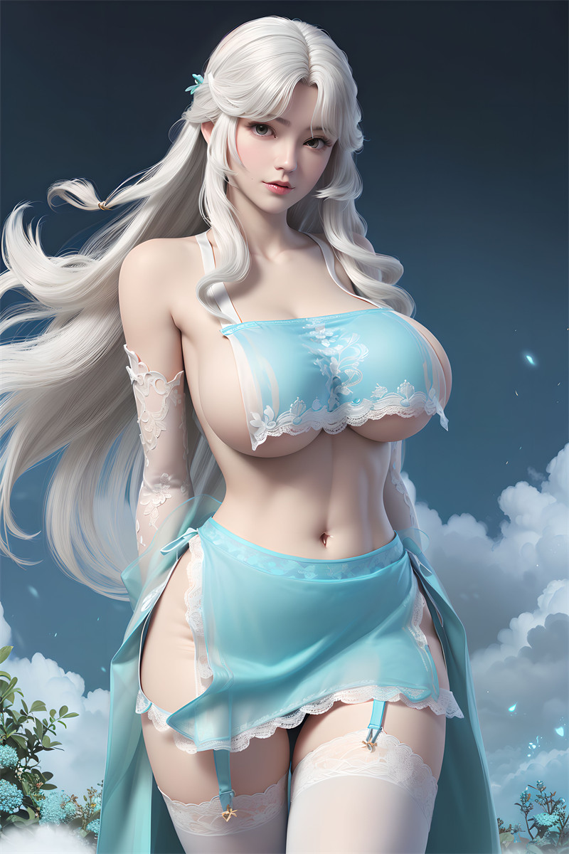 [第六百九十七期] [完美世界] [凰雪琳 · 系列一] 巨乳吊带白丝 [20P]