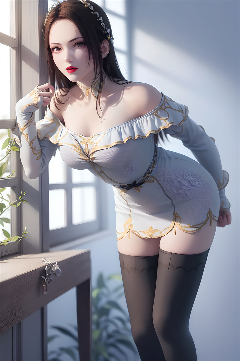 [第四百六十四期] [斗破苍穹] [纳兰嫣然 · 系列八] 性感黑丝 [20P]