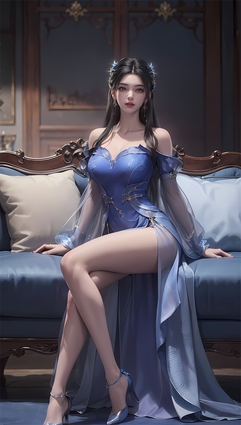 [第三百八十一期] [仙逆] [李慕婉 · 系列七] 蓝色制服丝袜 [82P]
