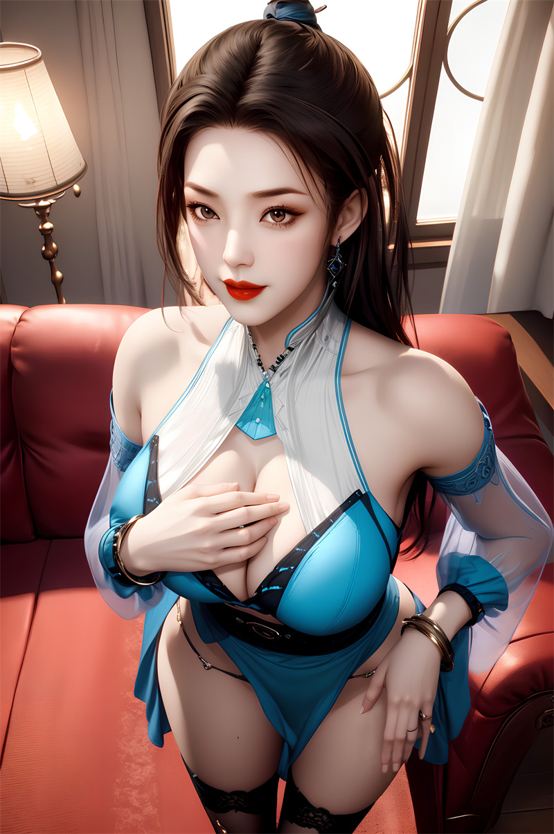 [第三百二十五期] [师兄啊] [蓝灵鹅 · 系列一] 巨乳美臀 [82P]