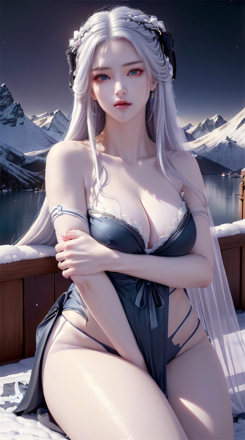 [第四百一十六期] [星辰变] [姜立 · 系列十] 户外雪景制服丝袜 [30P]