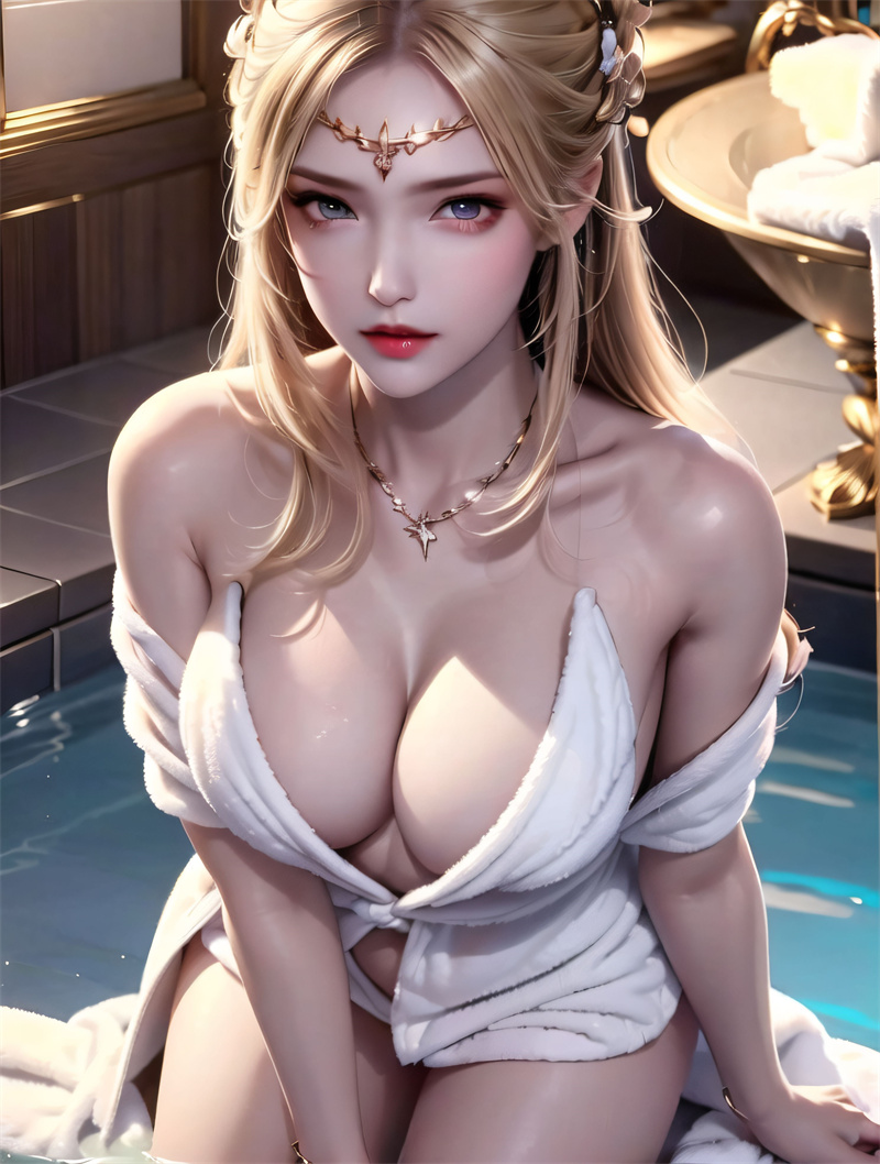 [第八百八十四期] [斗罗大陆] [千仞雪 · 系列一] 浴巾 [33P]
