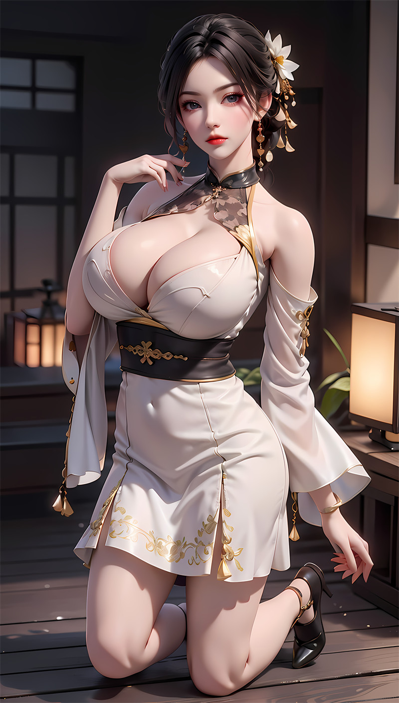 [第一百零五期] [百炼成神] [陆老板 · 系列五] 巨乳旗袍 [30P]
