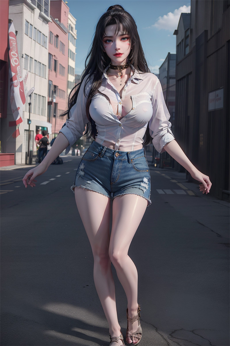 [第六百七十六期] [完美世界] [天狐仙子 · 系列一] 牛仔短裤 [13P]