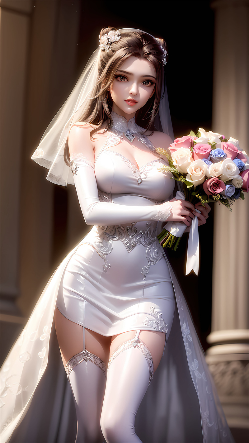 [第八百八十一期] [斗罗大陆] [朱竹清 · 系列七] 婚纱 [38P]