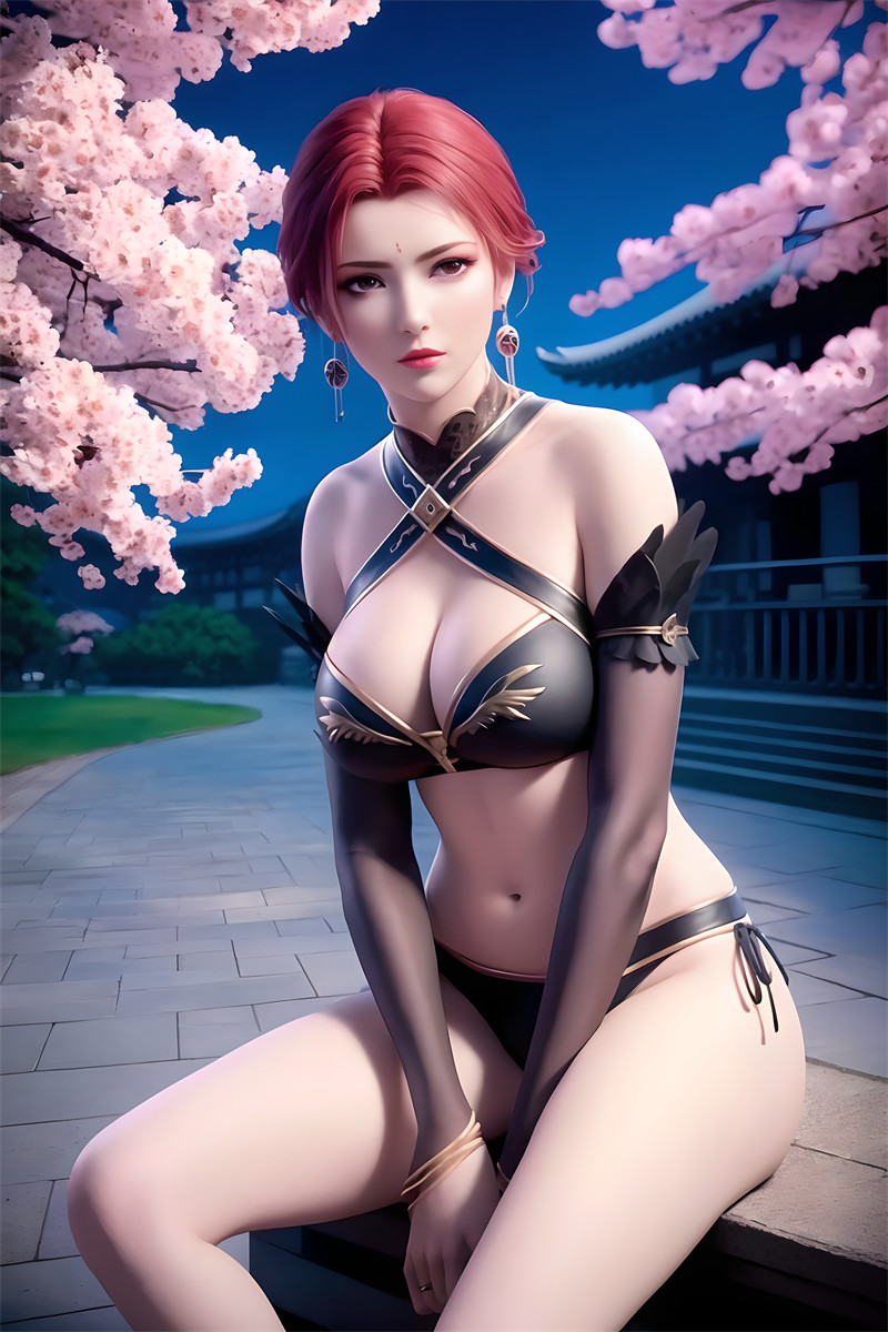 [第四百九十七期] [斗破苍穹] [雅妃 · 系列四] 院内写真 [57P]