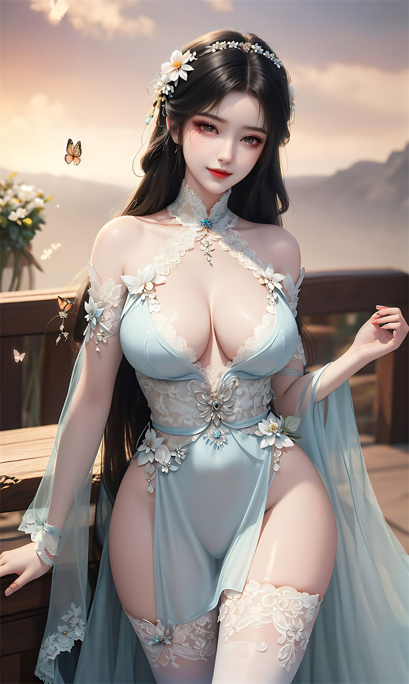 [第一千一十四期] [诛仙] [碧瑶 · 系列二] 薄纱丝袜 [36P]