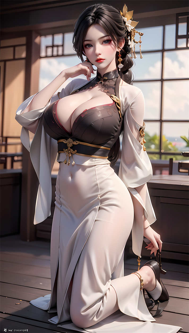 [第一百零五期] [百炼成神] [陆老板 · 系列五] 巨乳旗袍 [30P]