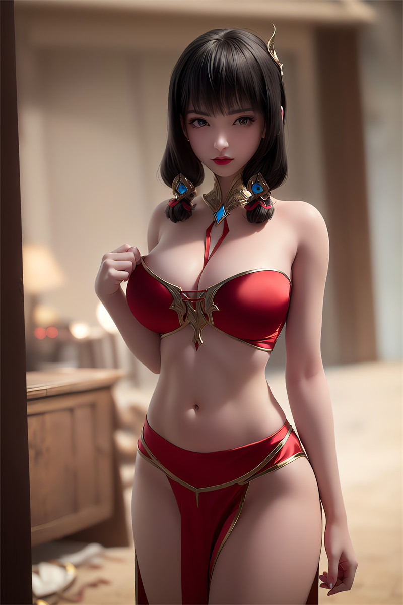 [第一百三十四期] [百炼成神] [云落 · 系列一] 红衣诱惑 [31P]