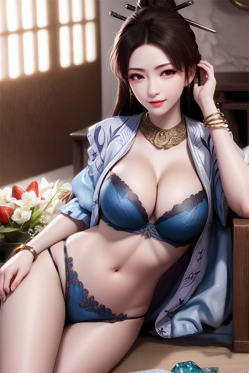 [第十期] [凡人修仙传] [南宫婉 · 系列九] 内衣写真 [25P]