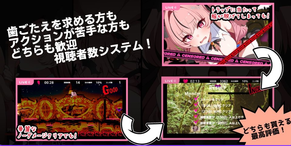 【PC/生肉/动作/ACT游戏/470M】天菜复活!!（ アマナアライブ!!） Ver1.4 生肉版+全回想存档+动作ACT游戏+470M