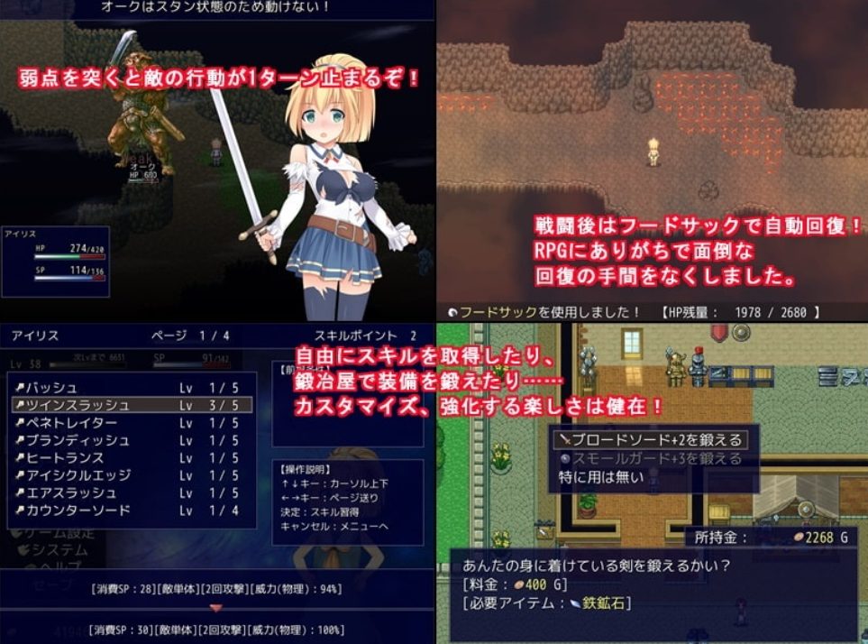 【PC/官中/日式/RPG游戏/520M】 幻想爱丽丝 （幻想のアイリス） Ver2.09 官中版+日式RPG游戏+520M