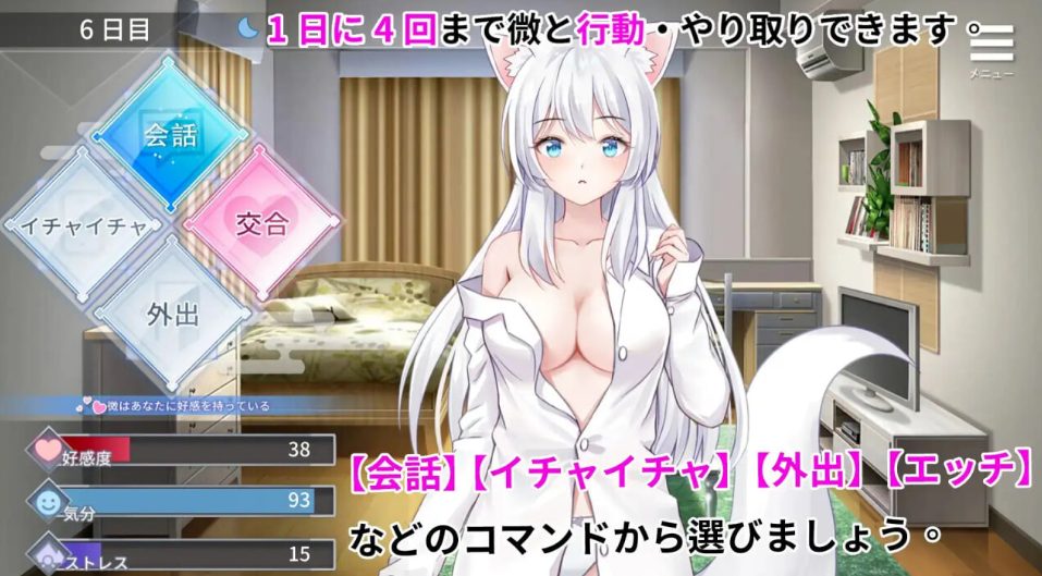 【PC/官中/日式/RPG游戏/540M】 和狐妖的同居生活 （狐妖との同棲生活） 官中版+日式RPG游戏+540M